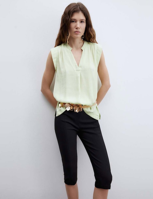 Camisa manga corta para mujer 1
