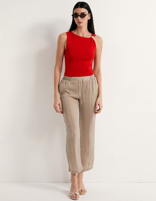 Pantalón regular para mujer 1