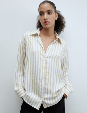 Camisa Sfera Manga Larga Para Mujer