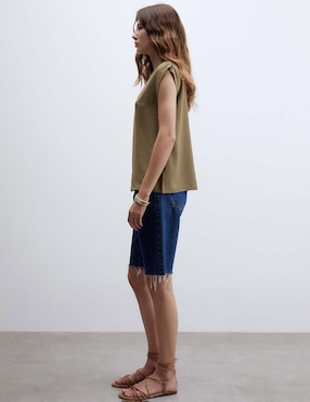 Blusa Sfera manga corta para mujer