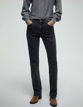 Jeans slim cintura Sfera para mujer