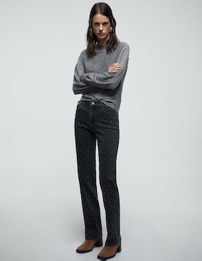 Jeans slim cintura Sfera para mujer