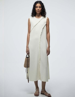 Vestido midi casual Sfera para mujer