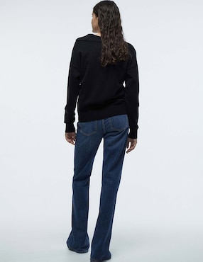 Jeans flare cintura Sfera para mujer