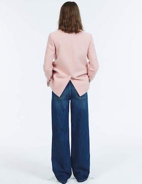 Jeans wide leg cintura Sfera para mujer