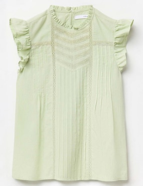 Blusa Sfera manga corta para mujer