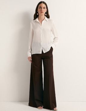 Camisa Sfera manga larga para mujer