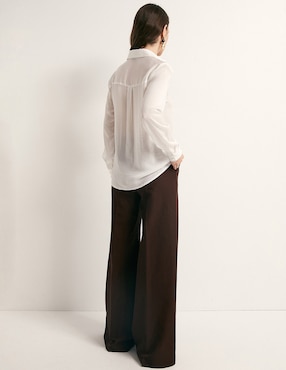 Camisa Sfera manga larga para mujer