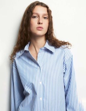 Camisa Sfera manga larga para mujer