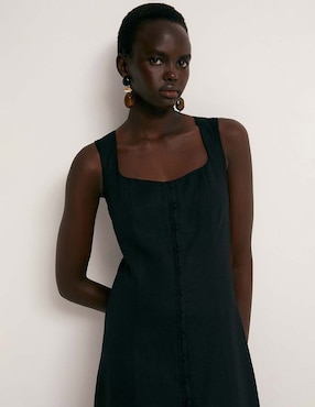 Vestido crop casual Sfera para mujer