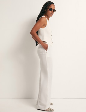 Pantalón acampanado Sfera amplio para mujer