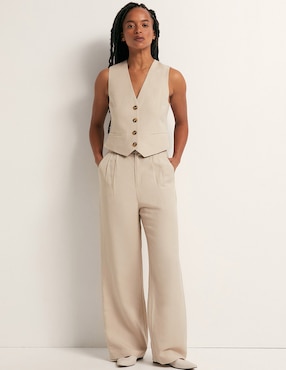 Pantalón acampanado Sfera amplio para mujer