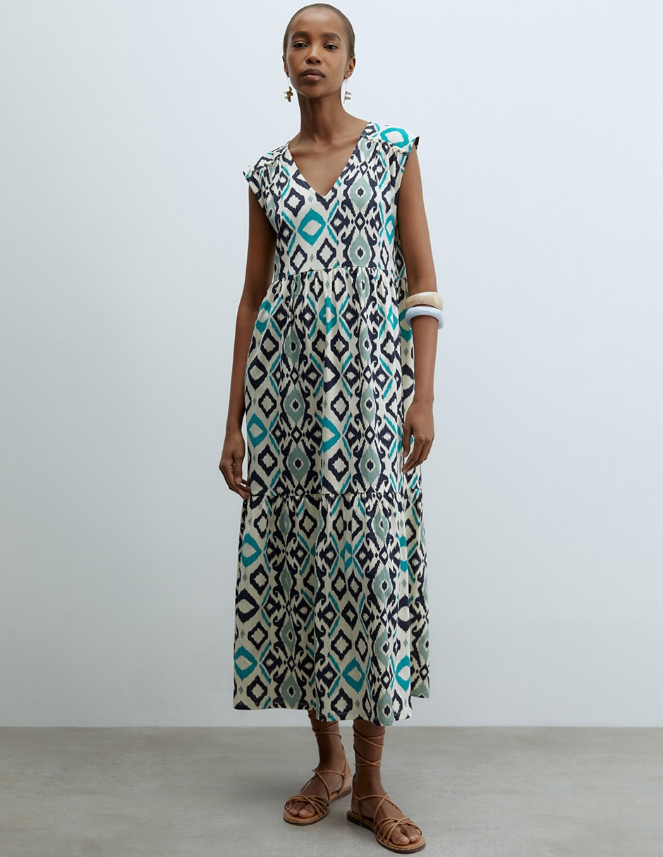 Vestido midi casual Sfera para mujer Liverpool