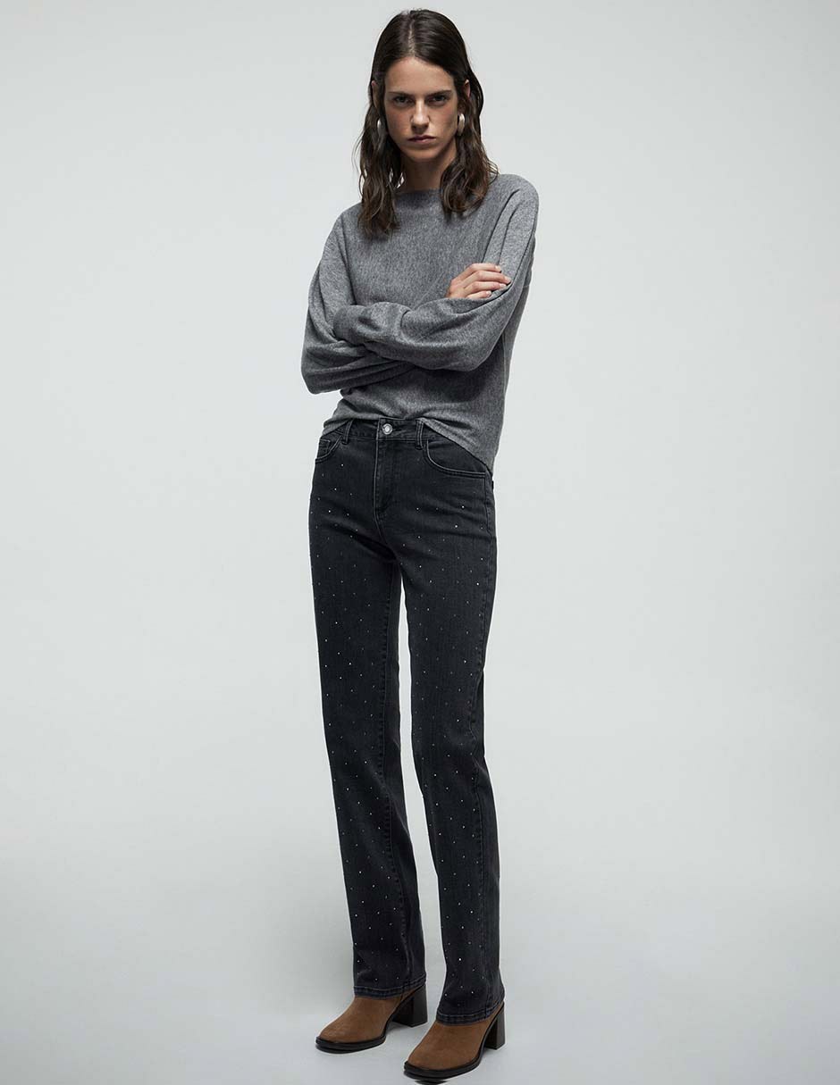 Jeans slim cintura para mujer 3