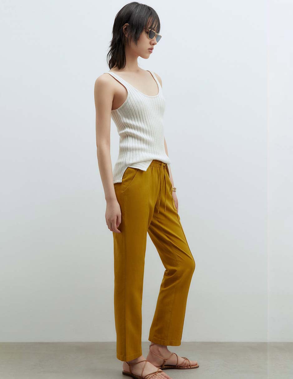 PANTALÓN FLUIDO LINO
