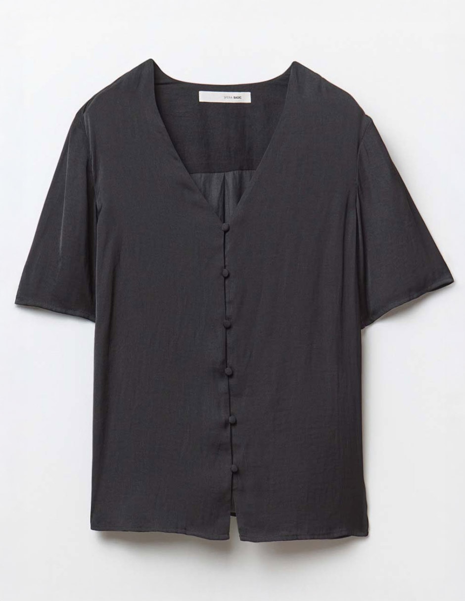 Blusa manga corta para mujer 6