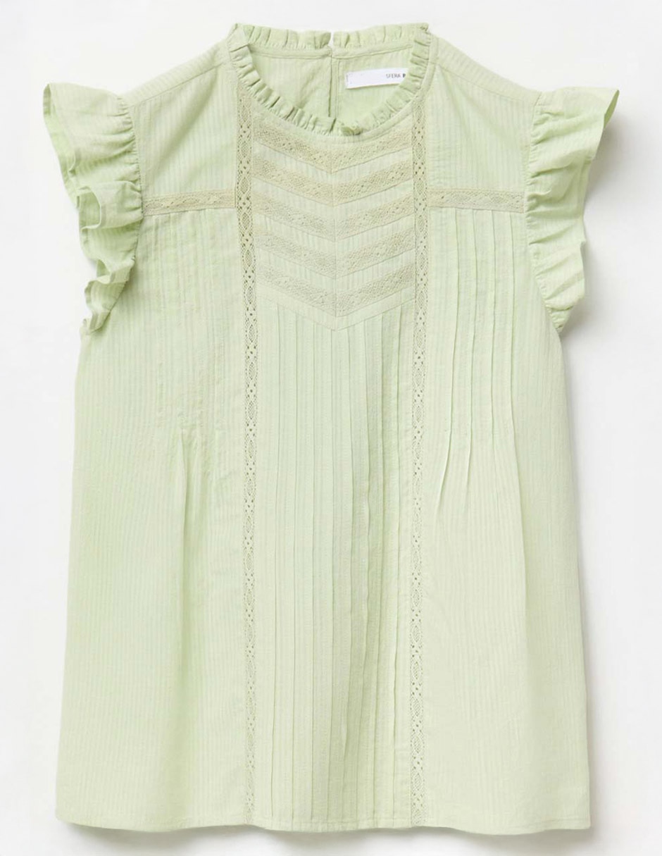Blusa Sfera manga corta para mujer 6