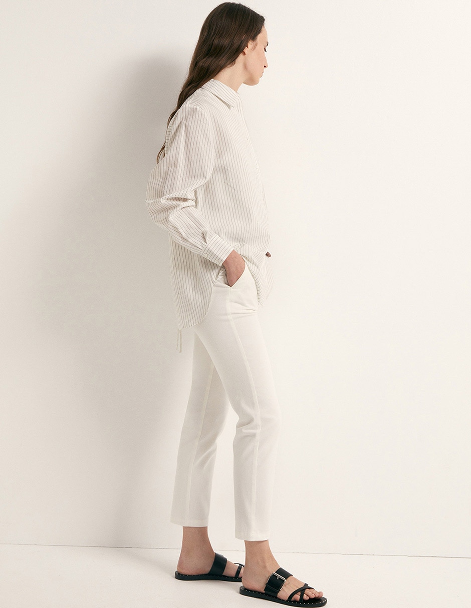 Pantalón chino skinny para mujer 2