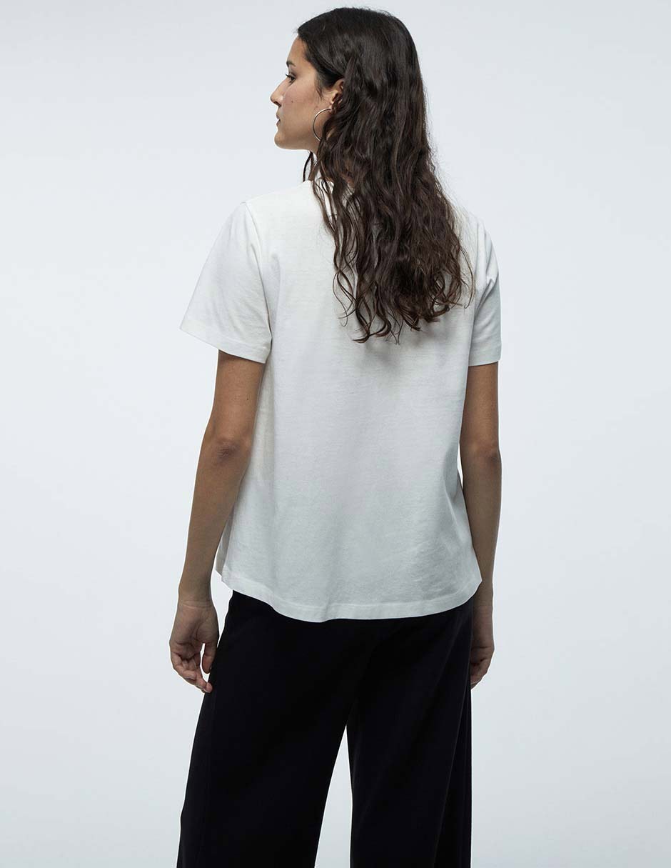 CAMISETA LENTEJUELAS GRÁFICO