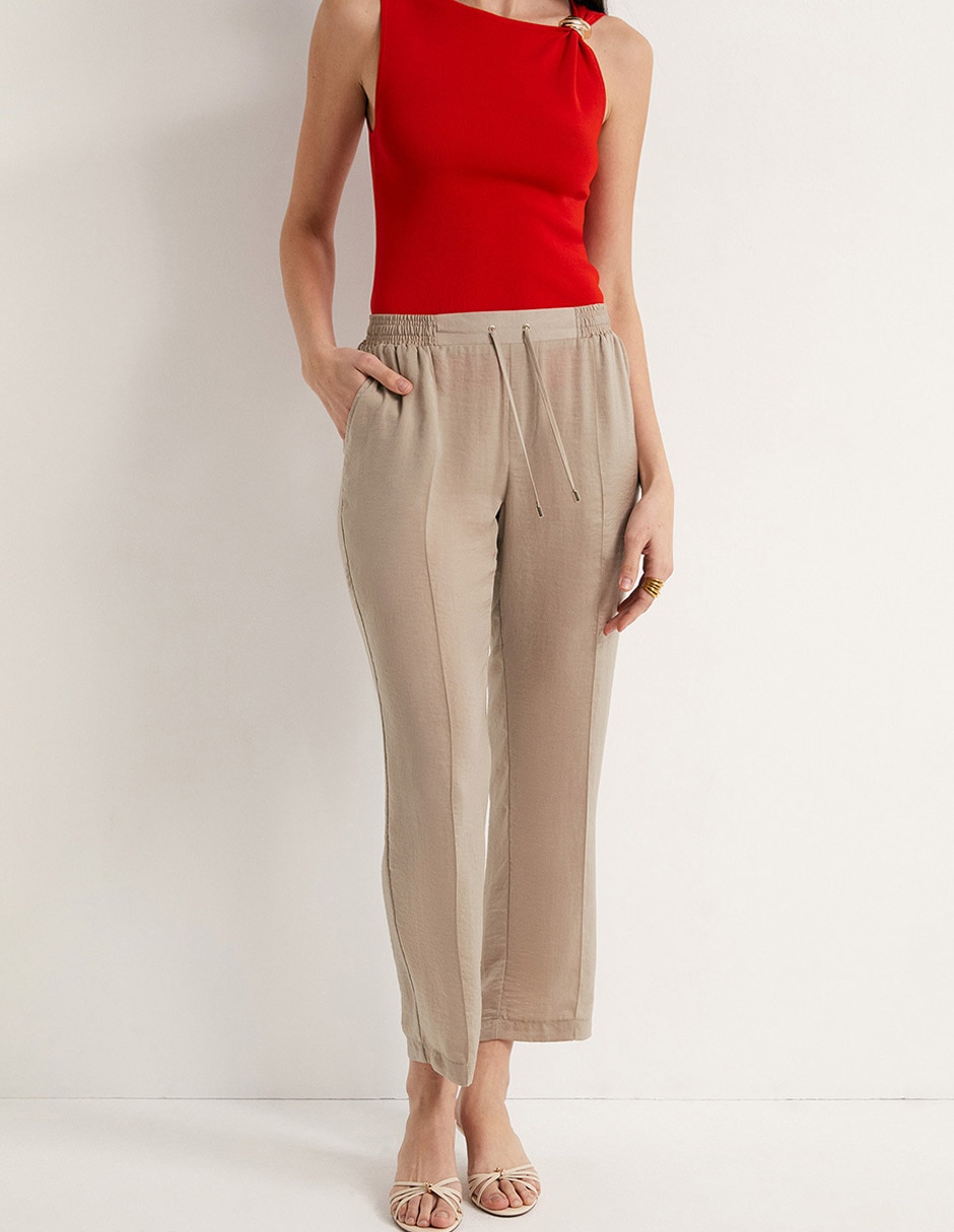 Pantalón regular para mujer 2