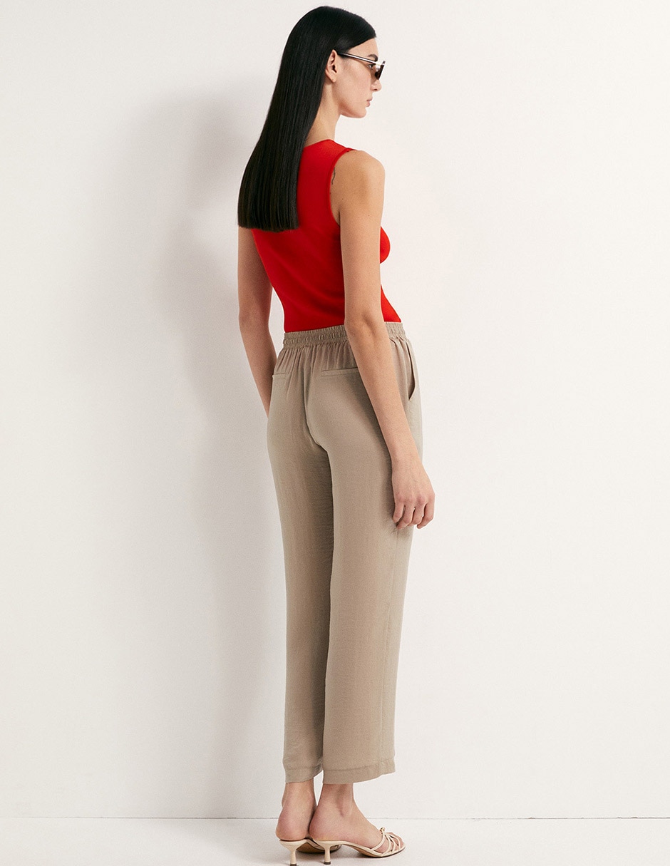 Pantalón regular para mujer 4