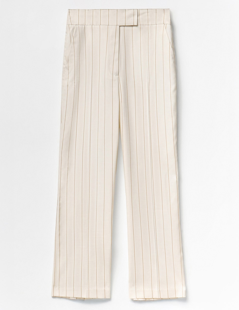 Pantalón de vestir straight para mujer 4