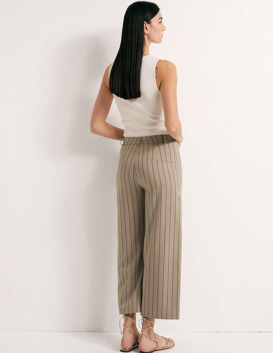 PANTALON CULOTTE RAYAS